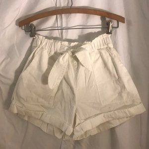 White Shorts